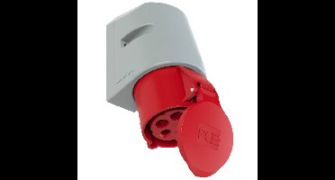 PCE 125-6TT 125-6tt CEE-wandcontactdoos 32 A 5-polig 400 V 1 stuk(s)