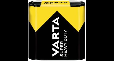 Platte batterij (4,5V) Varta SUPER HEAVY DUTY 4.5V Bli 1 Zink-kool 2700 mAh 1 stuk(s)