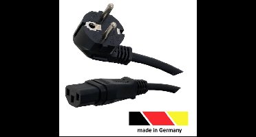 HAWA 1008234 Apparaat (koud) Aansluitkabel Zwart 5.00 m