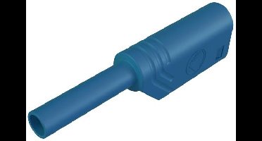 Hirschmann Test & Measurement MST S WS 30 Au Laboratoriumstekker Stekker, recht Stift-Ø: 2 mm Blauw 1 stuk(s)