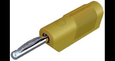 Hirschmann Test & Measurement VSB 20 Banaanstekker Stekker, recht Stift-Ø: 4 mm Geel 1 stuk(s)