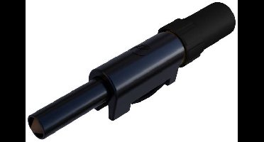Hirschmann Test & Measurement SLS 20 B Laboratoriumstekker Stekker, recht Stift-Ø: 4 mm Zwart 1 stuk(s)