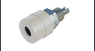 Hirschmann Test & Measurement BIL 20 Laboratoriumbus Bus, inbouw verticaal Stift-Ø: 4 mm Wit 1 stuk(s)