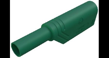 Hirschmann Test & Measurement LAS S WS Veiligheids-lamellenstekker Stekker, recht Stift-Ø: 4 mm Groen 1 stuk(s)