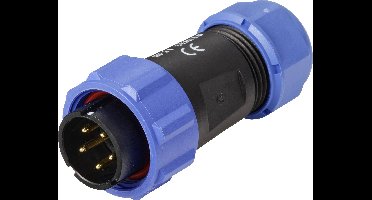 Weipu SP2110 / P 5C II Ronde connector Stekker, recht Totaal aantal polen: 5 Serie (ronde connectoren): SP21 1 stuk(s)