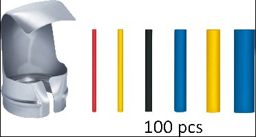 Steinel 075811 Krimpkous assortiment Krimpverhouding:2:1 1 set(s)