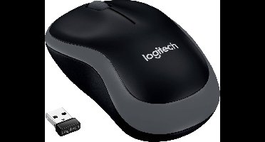 Logitech M185 Muis Radiografisch Optisch Grijs 2 Toetsen 1000 dpi