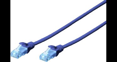 Digitus DK-1511-030/B RJ45 Netwerkkabel, patchkabel CAT 5e U/UTP 3.00 m Blauw 1 stuk(s)