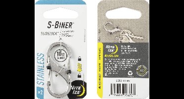NITE Ize NI-LSB2-11-R3 SideLock S-Biner 2 50 mm x 22 mm x 8 mm 1 stuk(s)
