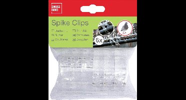Swissinno 1 238 001K Spike-Clips Bevestigingsclips Geschikt voor merk Swissinno Duivenspikes 6 stuk(s)
