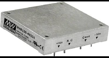 MEAN WELL MHB150-48S12 DC/DC-converter 150 W Aantal uitgangen: 1 x Inhoud 1 stuk(s)