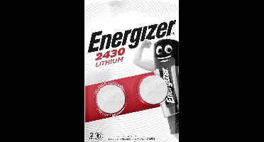 Energizer Knoopcel CR2430 3 V 2 stuk(s) 290 mAh Lithium 637991
