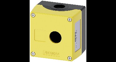 Siemens 3SU1801-0AA00-0AB2 3SU18010AA000AB2 1 inbouwplaats (l x b x h) 85 x 85 x 64 mm Geel 1 stuk(s)