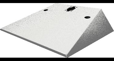 Rittal CP 6106.100 Voet Staal Lichtgrijs (l x b x h) 400 x 400 x 108 mm 1 stuk(s)