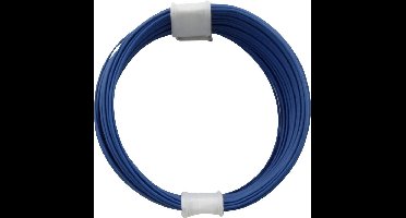 Donau Elektronik 110-2 Draad 1 x 0.04 mm² Blauw 10 m