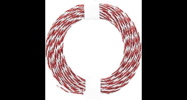 Donau Elektronik 210-05 Draad 2 x 0.04 mm² Rood, Wit 10 m