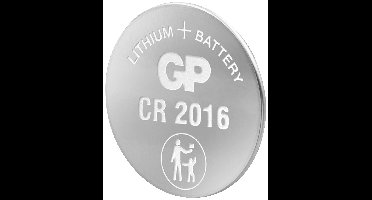 GP Knoopcel CR2016 3 V 1 stuk(s) 90 mAh Lithium GPCR2016STD707C1