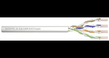 Digitus ACU-4511-305 Netwerkkabel CAT 5e U/UTP 4 x 2 x 0.2 mm² Grijs-wit (RAL 7035) 305 m