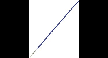 TRU COMPONENTS 1566835 Draad LiY 1 x 0.14 mm² Blauw 100 m