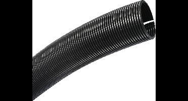 TRU COMPONENTS 1593177 TC-CRR48P203 Beschermslang (ribbelslang) Zwart 47.50 mm per meter