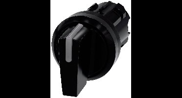 Siemens 3SU10022BP100AA0 3SU1002-2BP10-0AA0 Knevelschakelaar Knevel Zwart 2 x 45 ° 1 stuk(s)