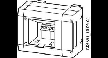 Siemens BVP:034267 Aftakking Lichtgrijs 16 mm² 32 A 400 V/AC 1 stuk(s)