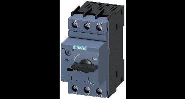 Siemens 3RV2021-1CA10 Vermogensschakelaar 1 stuk(s) Instelbereik (stroomsterkte): 1.8 - 2.5 A Schakelspanning (max.): 690 V/AC (b x h x d) 45 x 97 x 97 mm