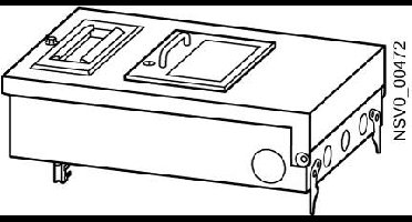 Siemens BVP:203163 Siemens aftakkast 125 A 1x 3-polig ID2000 BD2-AK3X Aftakking Lichtgrijs 3-polig 70 mm² 125 A 690 V/AC 1 stuk(s)