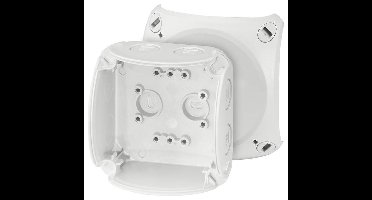 Hensel KF 0200 G Aftakkast (l x b x h) 62 x 93 x 93 mm Grijs-wit (RAL 7035) IP66, IP67, IP69 1 stuk(s)