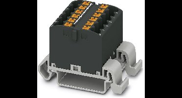 Phoenix Contact 3273168 Verdeelblok 31.2 mm Spanveer Zwart 8 stuk(s)