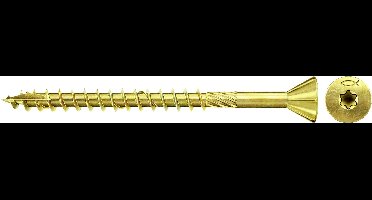 Fischer 660207 MDF-schroeven 4 mm 60 mm T Galvanisch verzinkt 100 stuk(s)