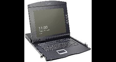 Digitus DS-72211-1US KVM-console 1 poort VGA 1366 x 768 Pixel