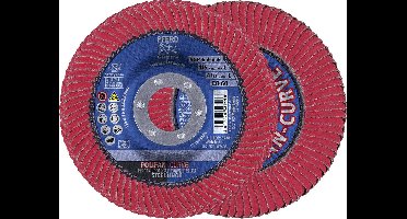 PFERD TOOLS 67689046 Co Sgp Curve Steelox Lamellenschijf Diameter 115 mm Boordiameter 22.23 mm 10 stuk(s)