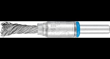 PFERD TOOLS Penseelborstel op stift, getordeerd PBGS 1010/6 INOX 0,35 Pbgs 43218006 10 stuk(s)