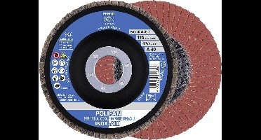 PFERD TOOLS 67654115 A-Cool Sg Inox + Alu Lamellenschijf Diameter 115 mm Boordiameter 22.23 mm 10 stuk(s)