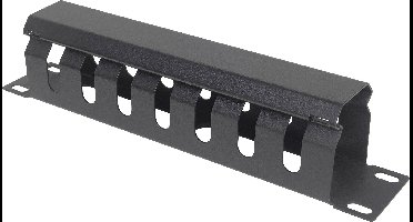 Intellinet 714853 10 inch Kabelgeleiding voor patchkast Zwart (RAL 9005)