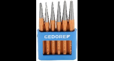 Gedore 113 doorslagset 6-delig in PVC-houder 8753680