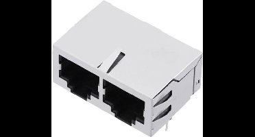 encitech RJJS-88-242-E9H-002 RJ45-connector 3259-0010-05 Bus, inbouw horizontaal Aantal polen (sensoren) 8P8C Metaal 1 stuk(s)