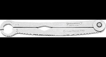 Stahlwille 41101212 240 12-15/32 Enkelvoudige ringsleutel met ratel 1 stuks Sleutelbreedte (metrisch) 12 mm