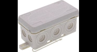Wiska KA 006 LG Aftakkast (l x b x h) 86 x 44 x 41 mm Grijs-wit (RAL 7035) IP55 1 stuk(s)