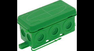 Wiska KA 006/5 GN Aftakkast (l x b x h) 86 x 44 x 41 mm Groen IP55 1 stuk(s)