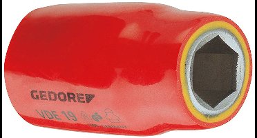 Gedore VDE 19 12 6122860 VDE-dopsleutelinzet 12 mm 1/2 (12.5 mm)