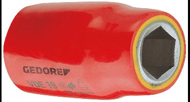 Gedore VDE 19 24 6123590 VDE-dopsleutelinzet 24 mm 1/2 (12.5 mm)