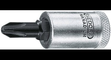 Gedore IKS 30 1 6666610 Kruiskop Phillips Schroevendraaierdop PH 1 3/8 (10 mm)