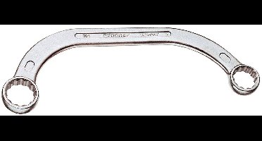 Gedore 6470390 304 14X17 Gebogen ringsleutel (startersleutel) Sleutelbreedte (metrisch) 14 - 17 mm