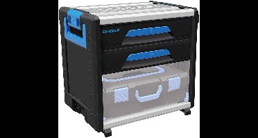 Gedore 2954338 1110 WM 221 Gereedschapsbox Blauw, Zwart, Wit