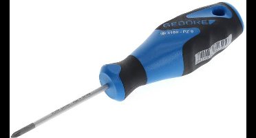 Gedore 2160 PZ 0 6683970 Kruiskop schroevendraaier PZ 0 Koplengte: 60 mm DIN ISO 8764