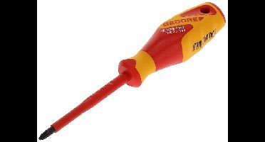 Gedore VDE 2160 PZ 2 1612190 Kruiskop schroevendraaier PZ 2 Koplengte: 100 mm DIN ISO 8764