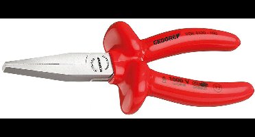 Gedore 6715330 Platte tang Getemperd staal 160 mm