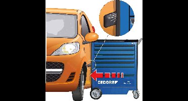 Gedore 2827379 Werkplaatswagen